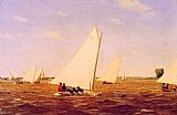 Thomas Eakins Sailboats Racing on the Delaware painting